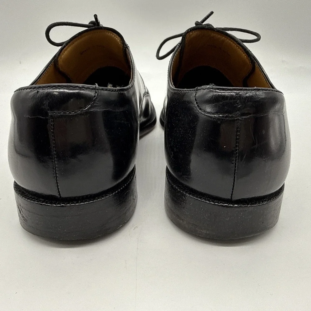 Cole Haan Calhoun Split Toe Black Leather‎ Dress Shoe C07603 Mens Sz 9.5M